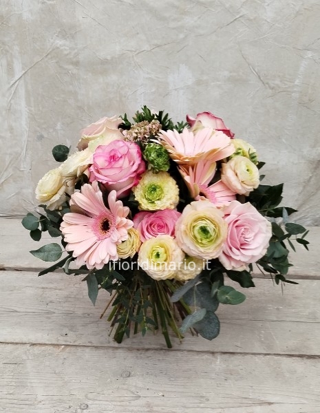 BOUQUET EXTRA GERBERE-ROSE-ETC